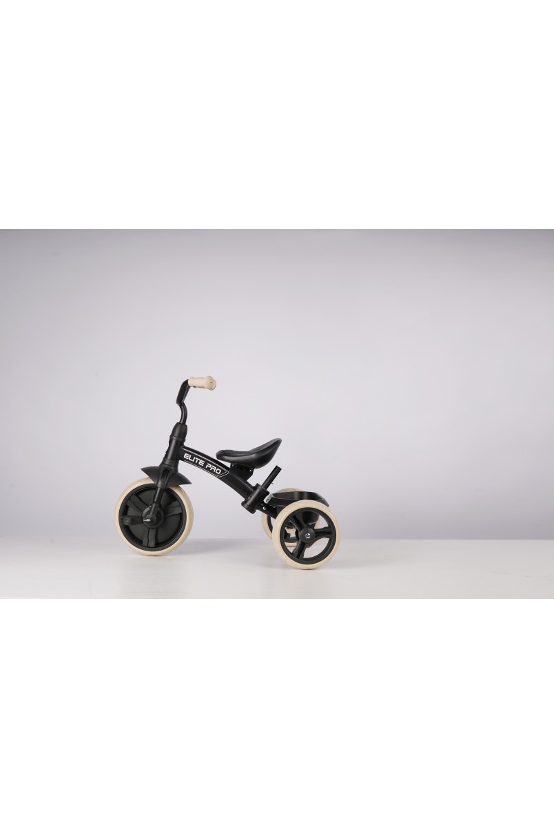 Велосипед триколісний дитячий Elite Pro Black