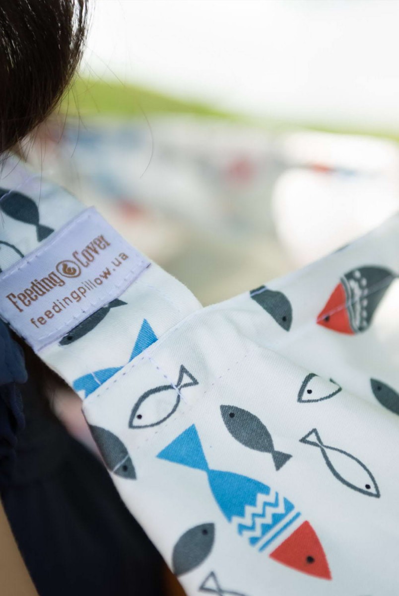 Молочный фартук "Рыбки"