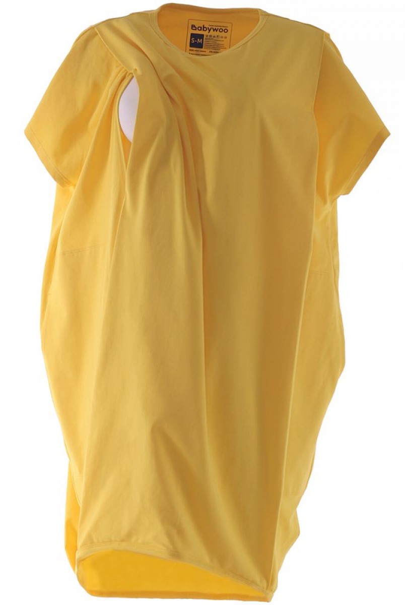 Платье арт. S200405 желтое для беременных и кормления