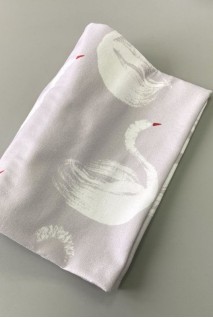 Фланелевая детская пеленка Boonyx Swan
