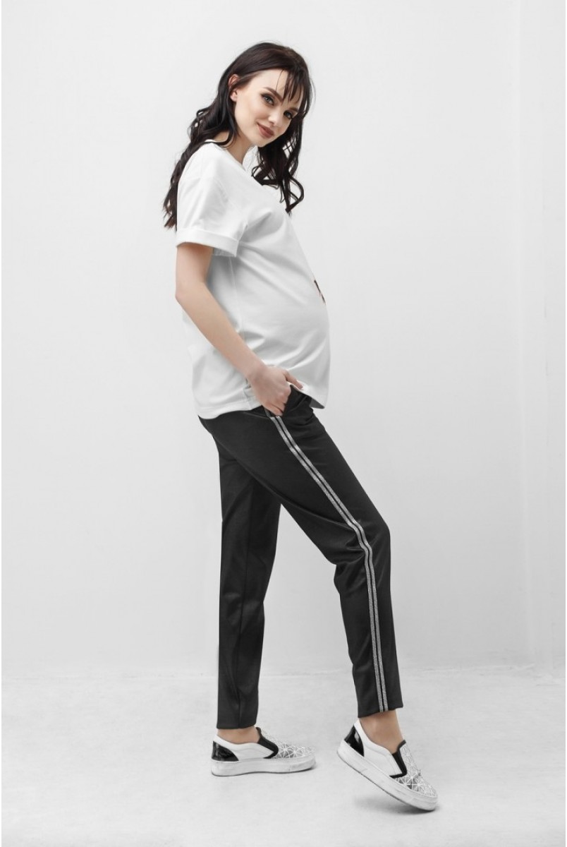 Штаны черные 1840 0936 для беременных