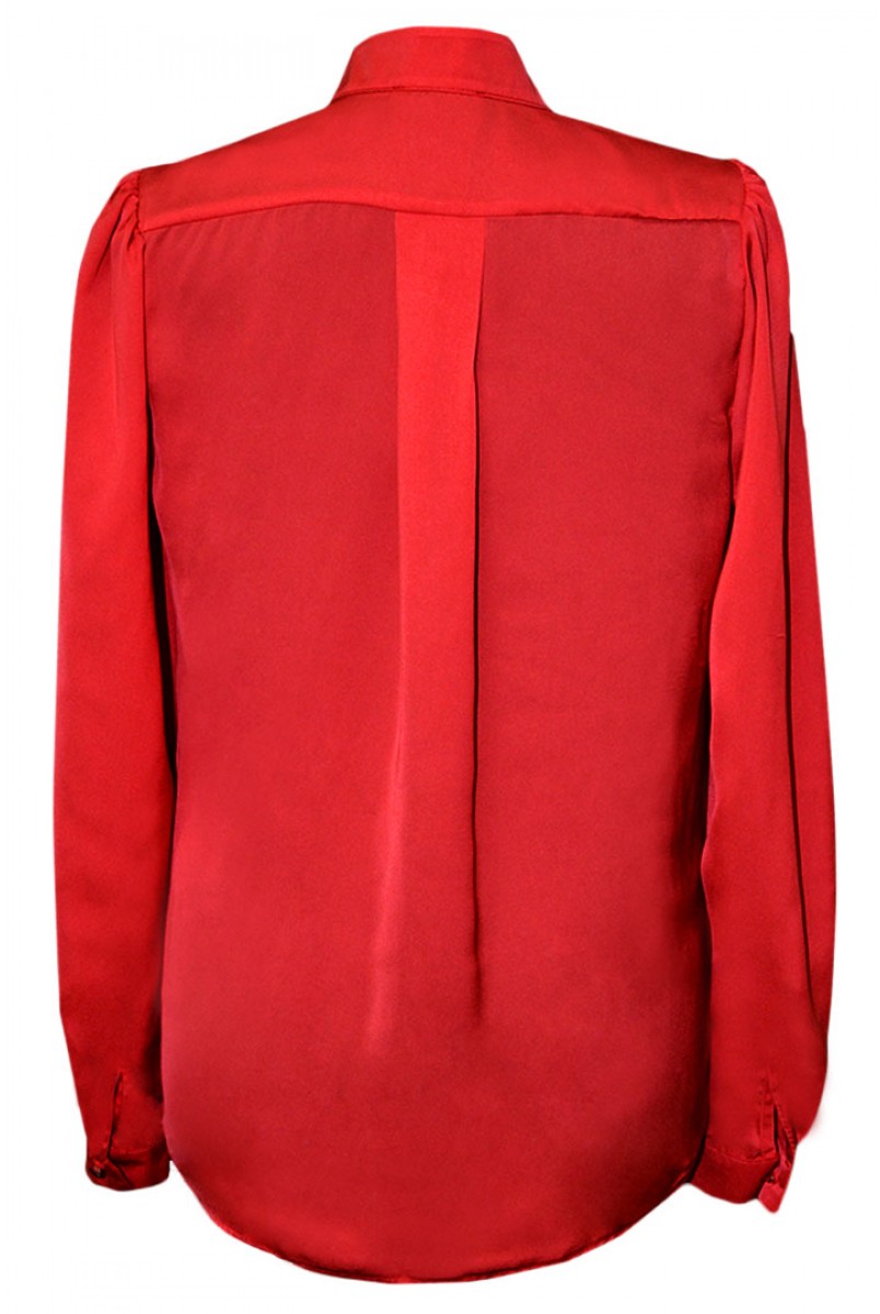 Блуза красная 1558 0000 для беременных