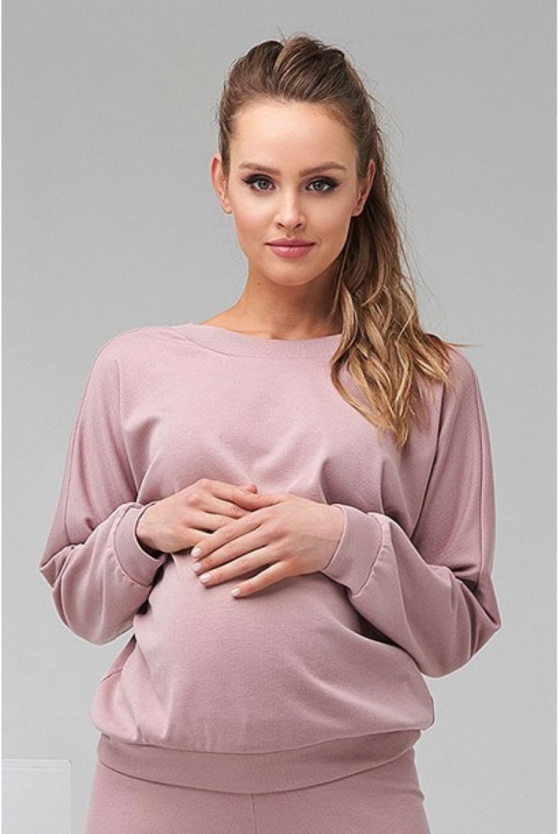 Кофта 2128 1510 пудрово-рожевий для вагітних