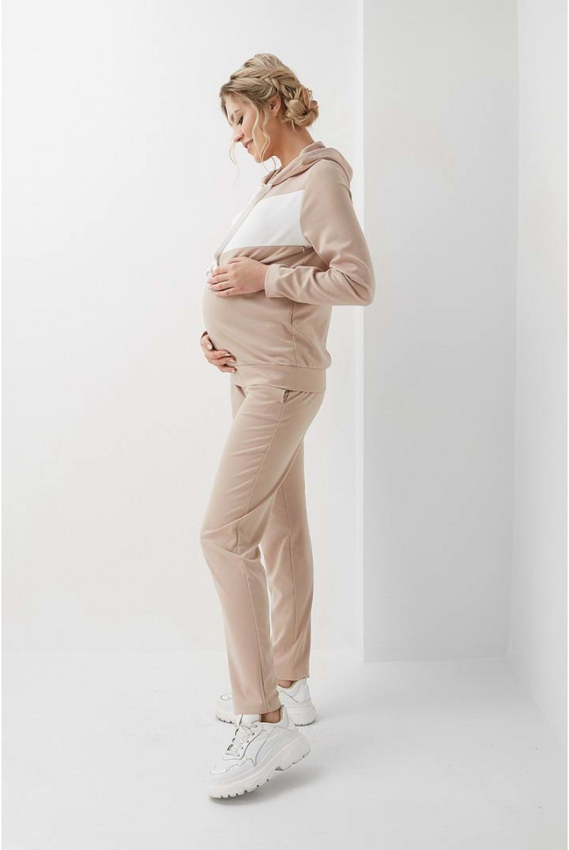 Спортивний костюм Бежевий 2005 (6) 1400 для вагітних і годування