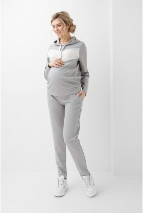 Спортивний костюм сірий 2005 (6) 1360 для вагітних і годування