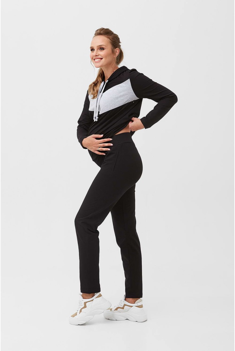 Спортивный костюм 2005(6) 1420 Черный для беременных и кормления