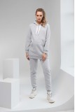 Спортивный костюм флис 2105(6) 1433 серый для беременных и кормления