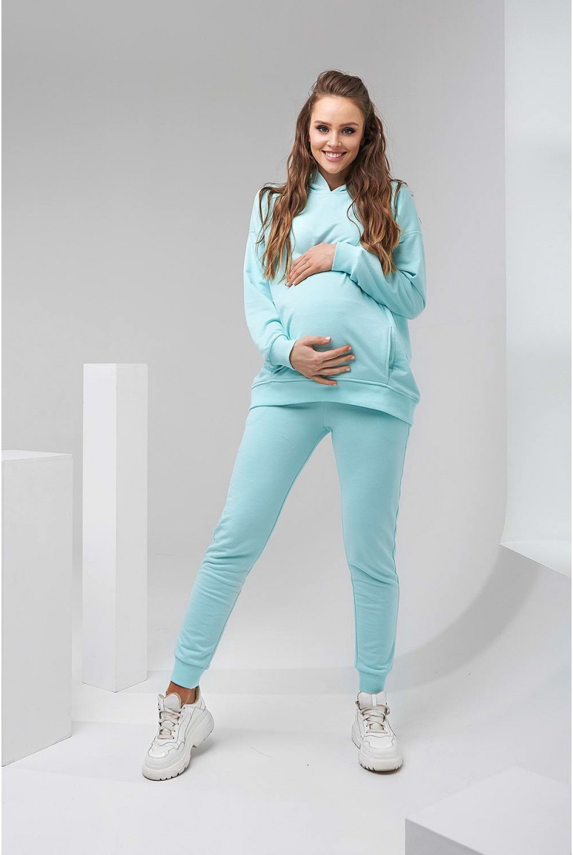 Cпортивный костюм 2113(4) 1461 мятный для беременных и кормления