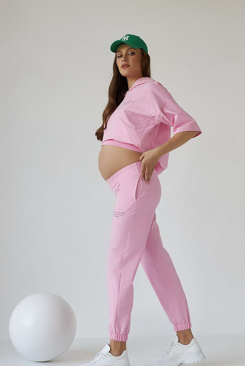 Спортивний костюм для вагітних та годування Dianora 2149 (50) 1536 рожевий