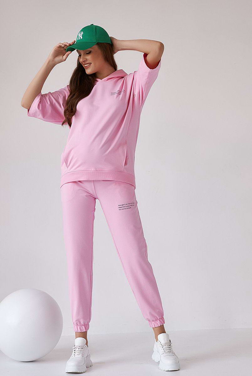 Спортивный костюм для беременных и кормления Dianora 2149(50) 1536 розовый