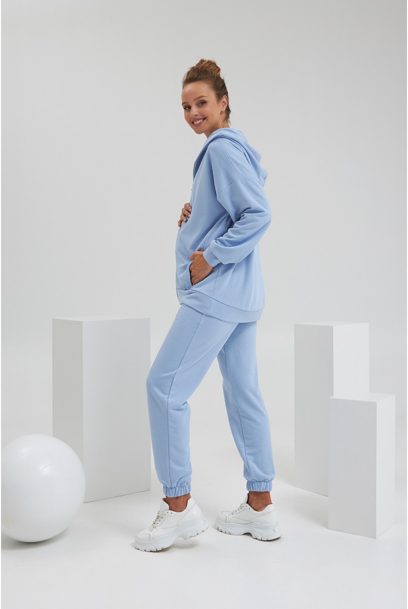 Спортивный костюм для беременных и кормления Dianora 2173(88) 1559 голубой