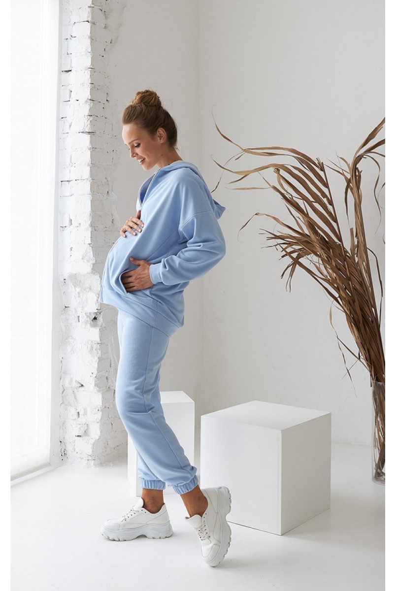 Спортивний костюм для вагітних та годування Dianora 2173 (88) 1559 блакитний