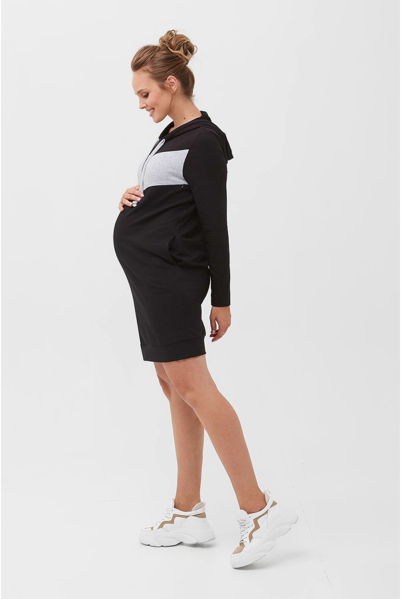 Сукня 2089 1405 Чорний Для вагітних і годування