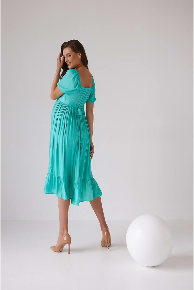 Платье 2103 1544 салатовый для беременных