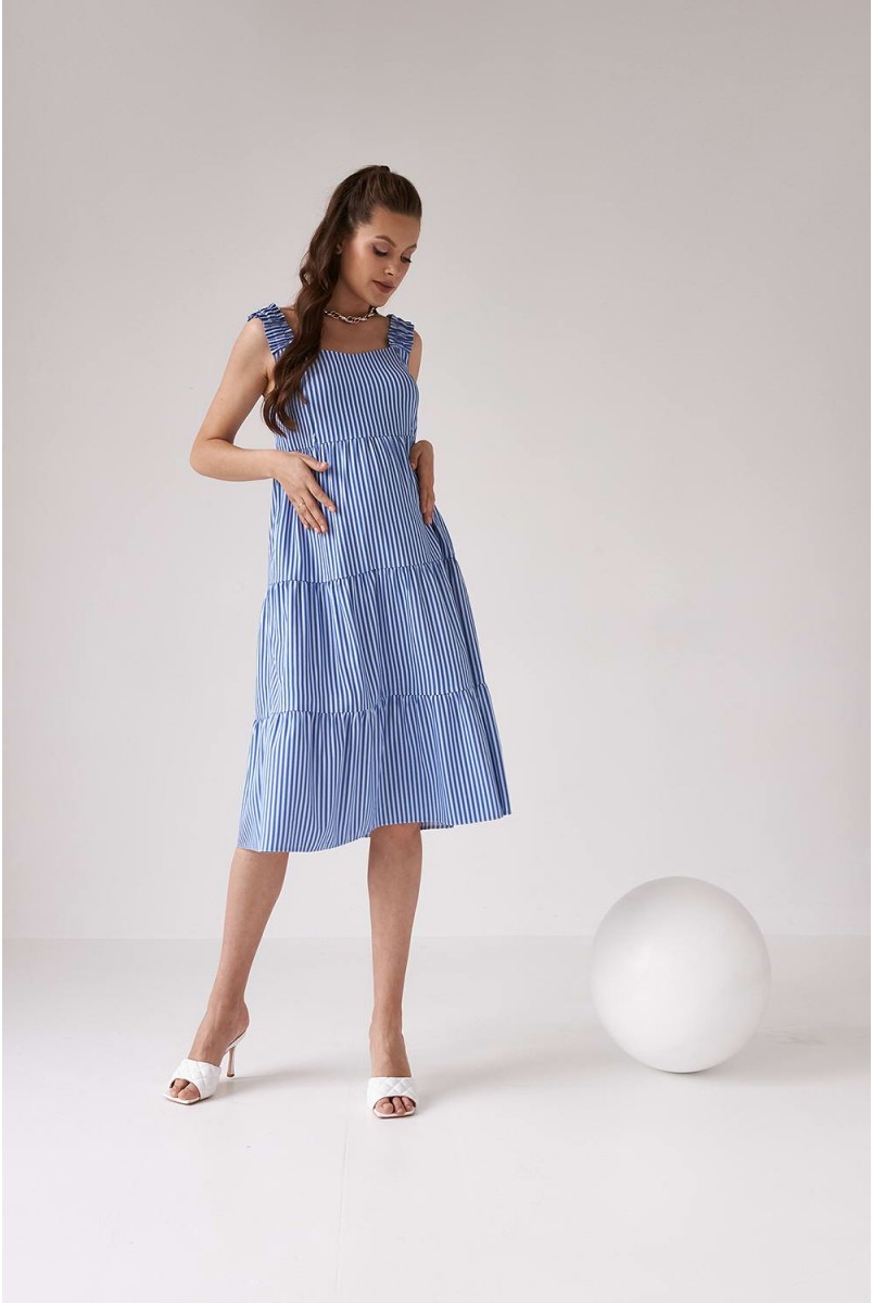 Платье для беременных и кормления Dianora 2165 0002 синий