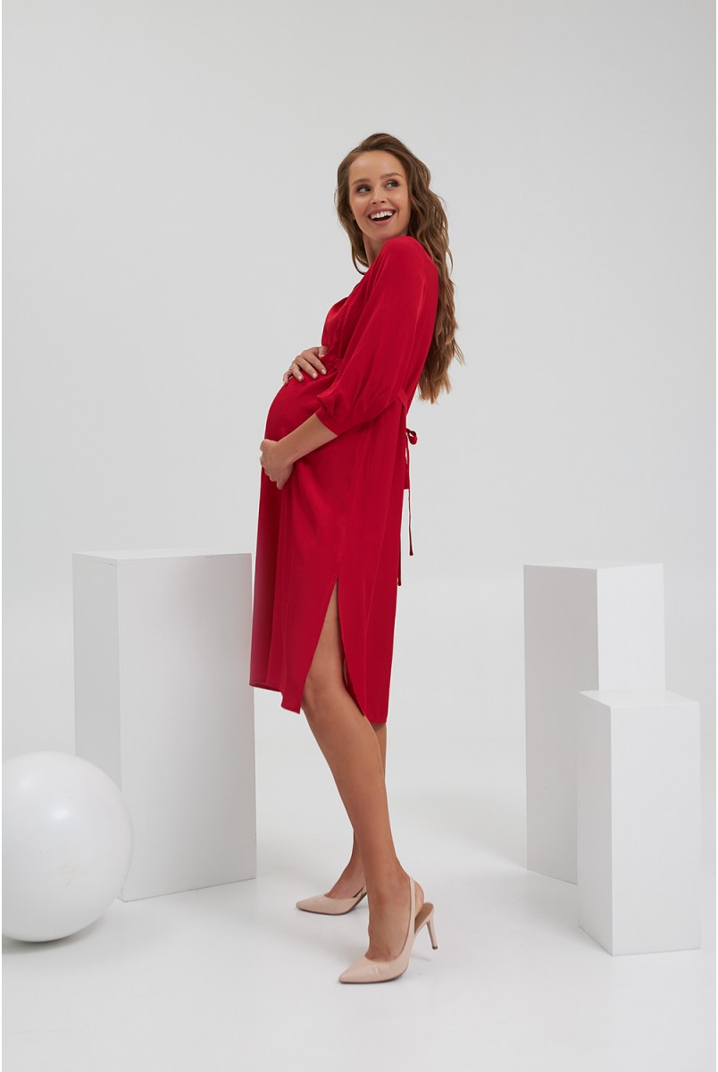 Платье для беременных и кормления Dianora 2181 1554 красный