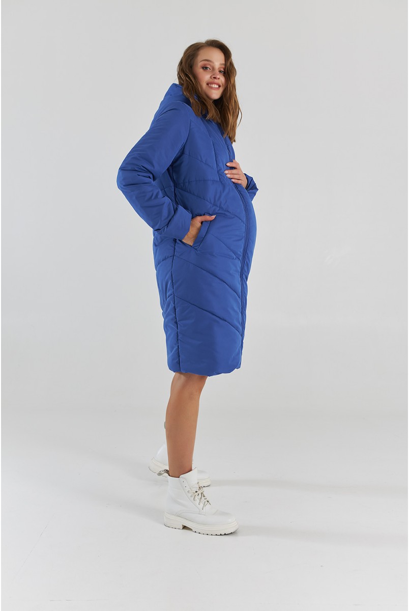 Зимняя куртка 2 в 1 для беременных Dianora 1893 1576 электрик