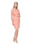 Платье "Марджори" персиковое для беременных
