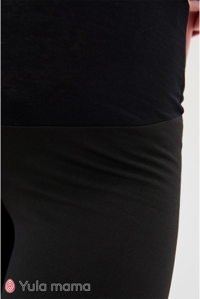 Теплые лосины для беременных Юла мама Twiggi SP-41.041 черный