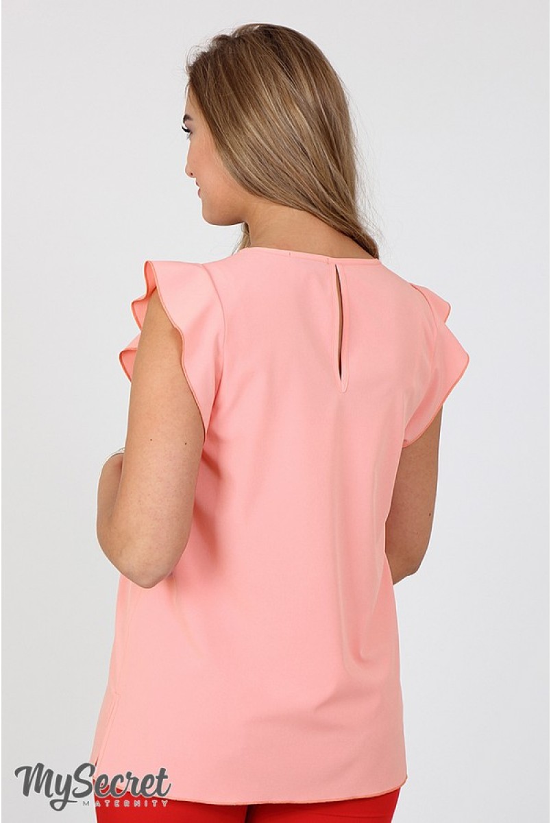 Блуза-туніка Hilda ніжно-рожевий для вагітних