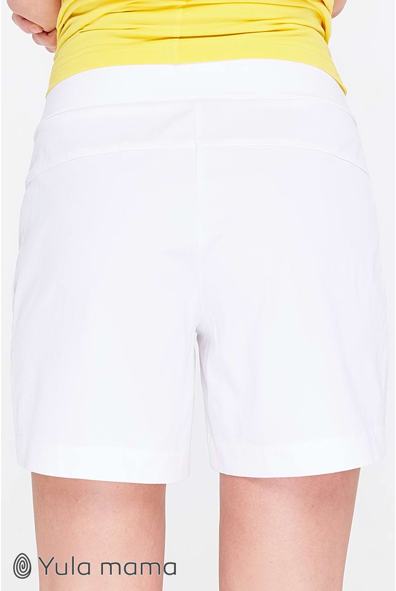 Шорты Safo белый для беременных