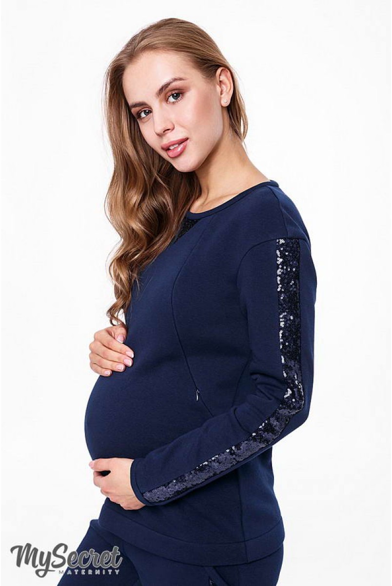 Костюм Ryan темно-синий для беременных и кормящих