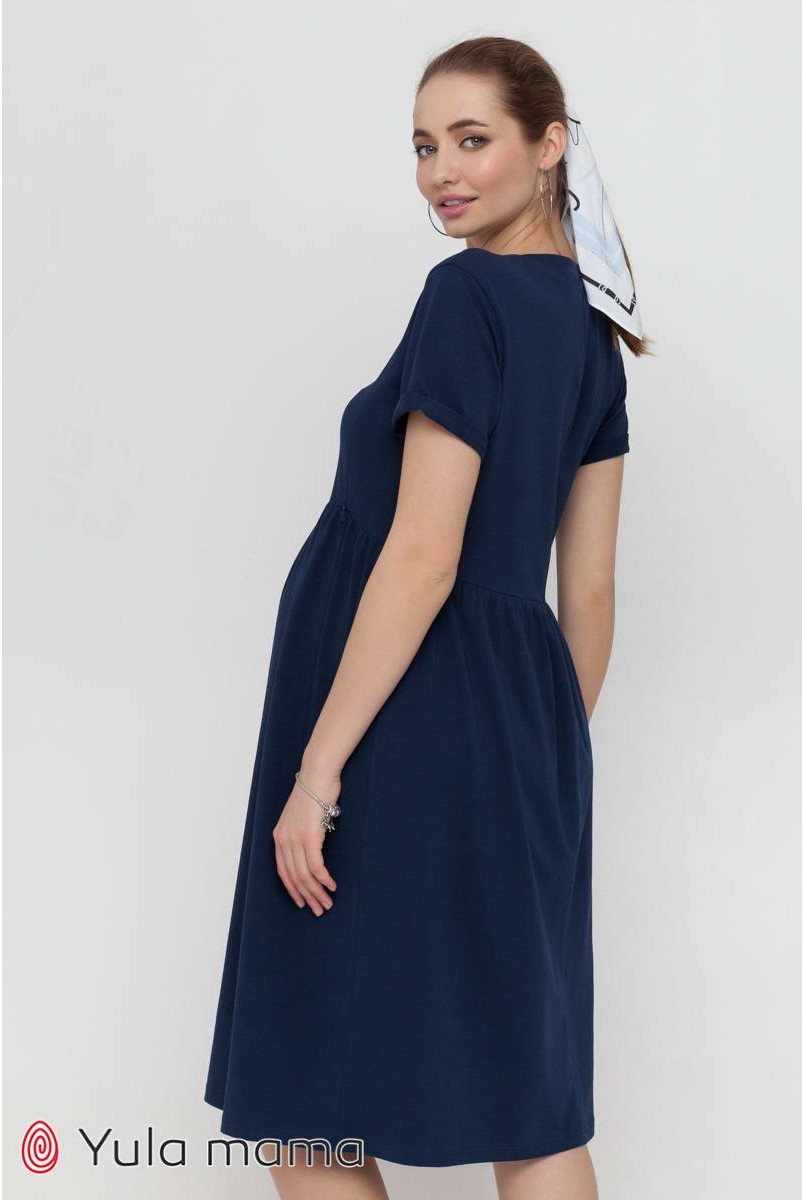 Сукня Sophie Синій Для вагітних і годування