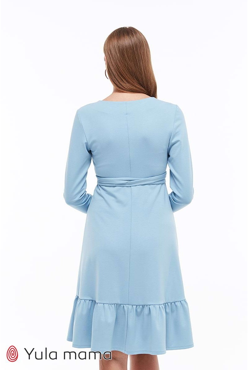 Сукня Michelle блакитний для вагітних і годування