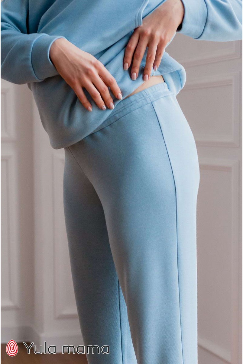 Пижама Wendy голубой для беременных и кормления
