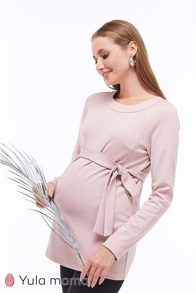 Туника Meredith пепельно-розовый для беременных и кормления