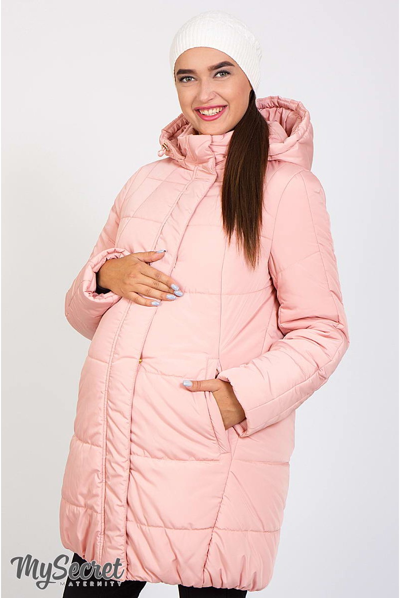 Зимняя куртка Jena пудра для беременных