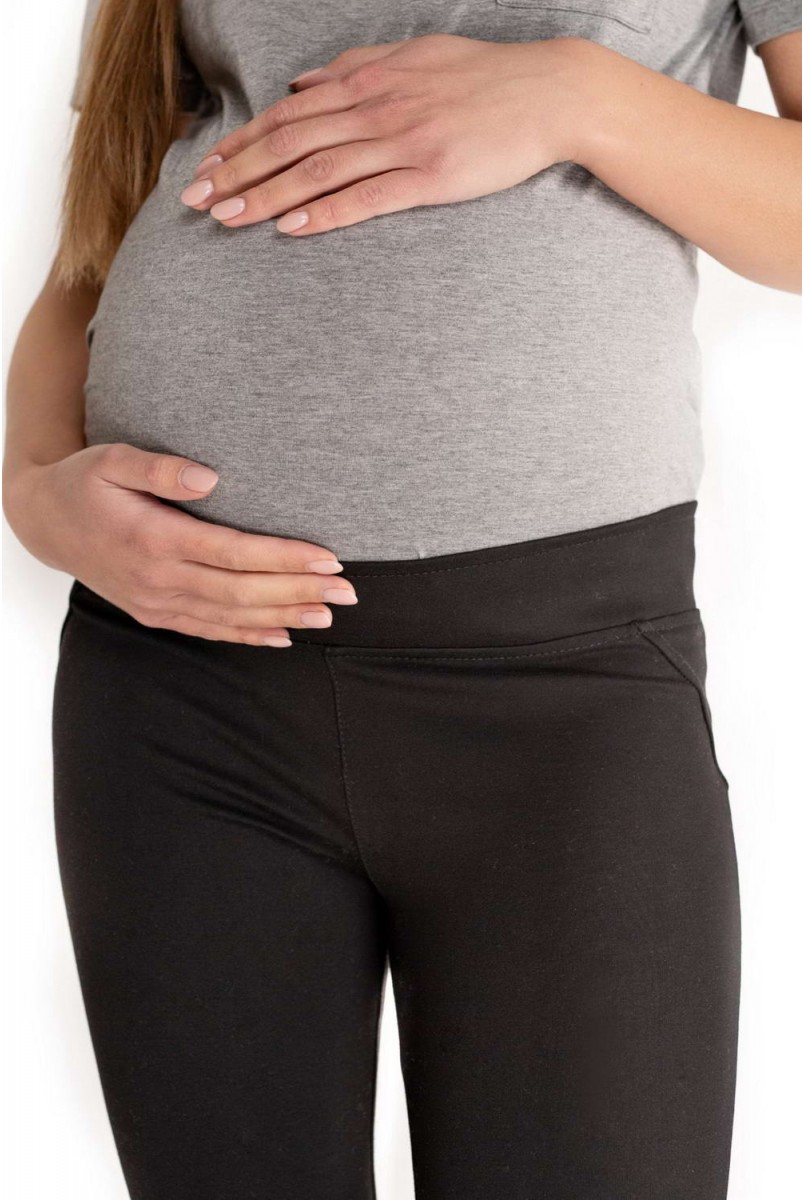 Лосини (деми) з низьким поясом Montreal Чорний для вагітних