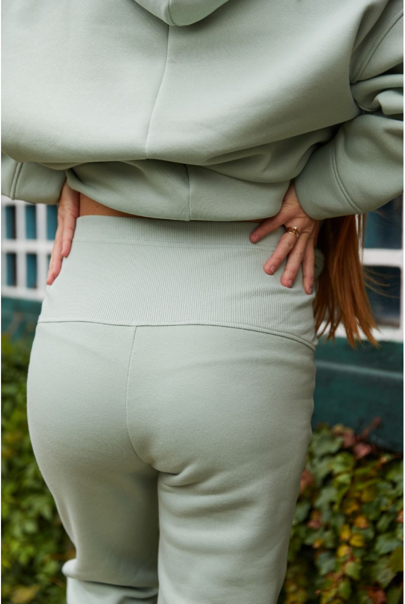 Спортивные штаны Buffalo (зима) оливковый для беременных