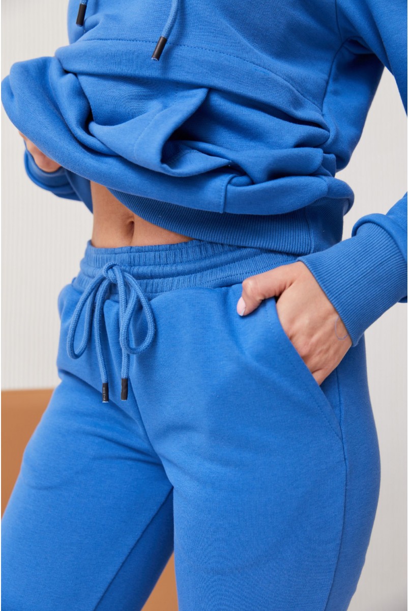 Спортивный костюм (деми) для беременных и кормления Lullababe Kutaisi LB07KT127-DM синий