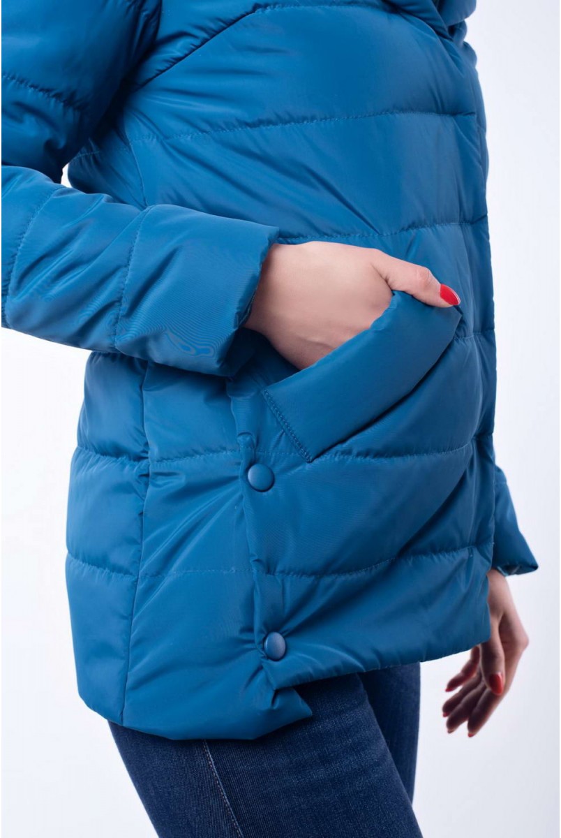 Демисезонная куртка Provanse нэви для беременных