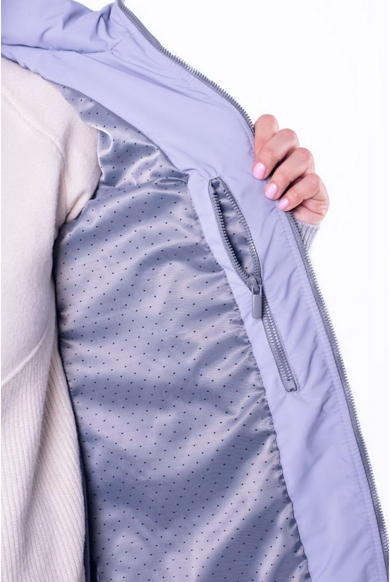 Демисезонная слингокуртка 3 в 1 Nurmes светло-серый для беременных