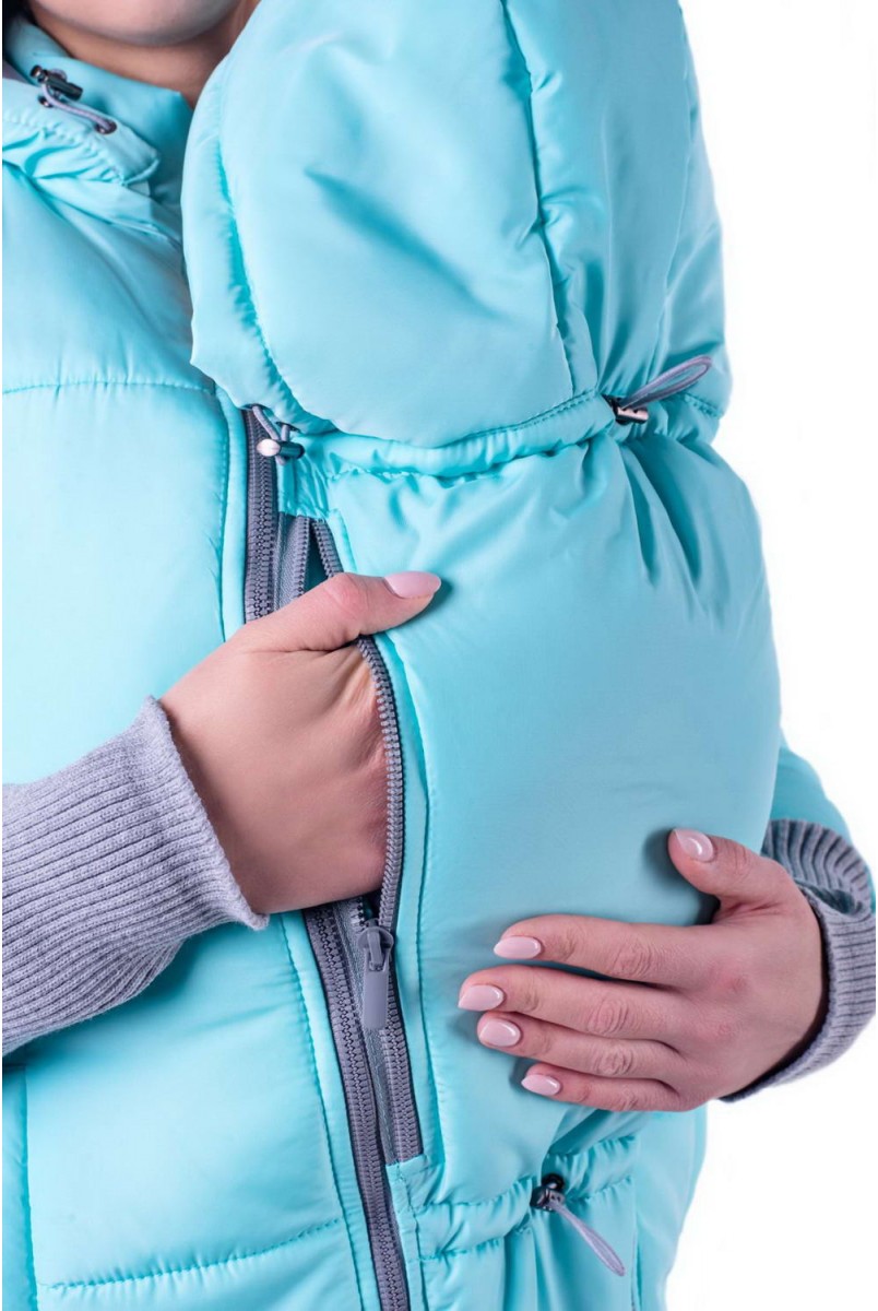 Демисезонная слингокуртка 3 в 1 Nurmes тиффани для беременных