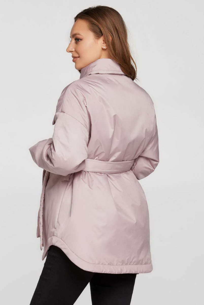 Демисезонная куртка-рубашка Alabama пудра для беременных