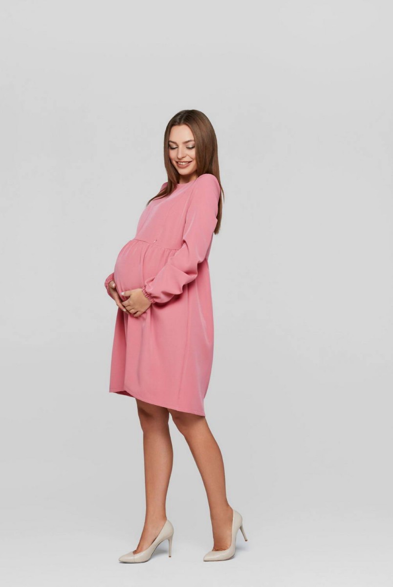 Платье Genoa розовый для беременных и кормления