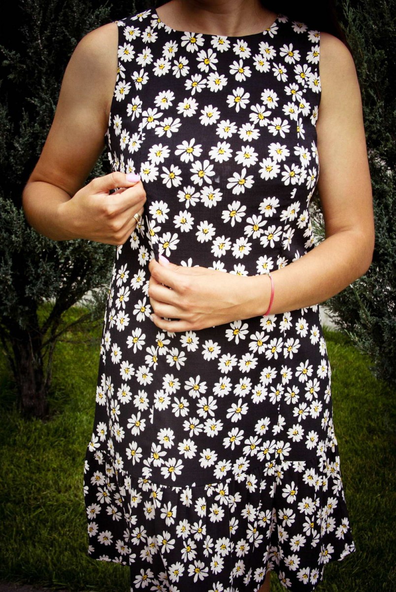 Платье Bodrum Ромашки для беременных и кормления