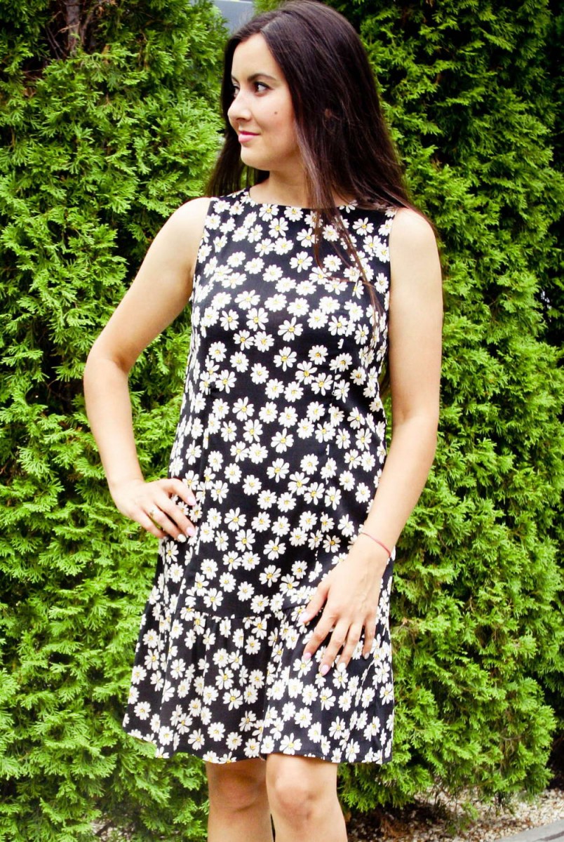 Платье Bodrum Ромашки для беременных и кормления