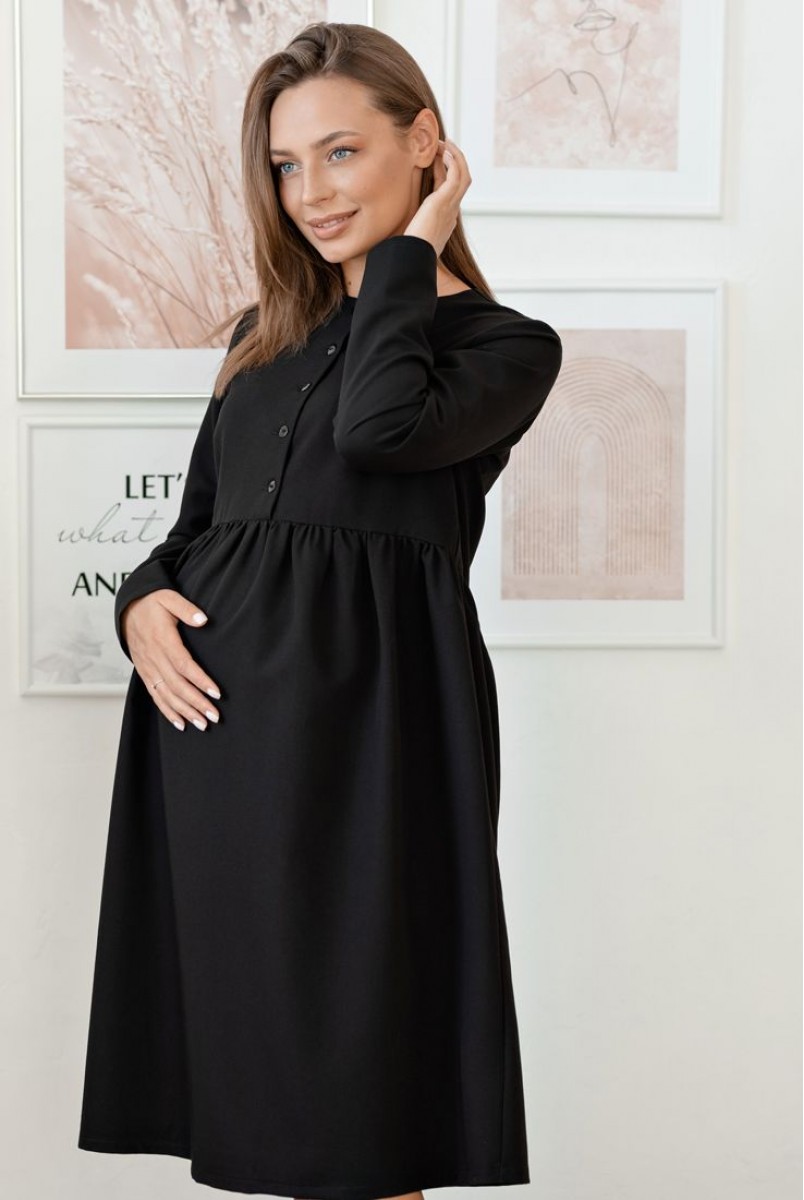 Сукня Beirut чорний для вагітних і годування