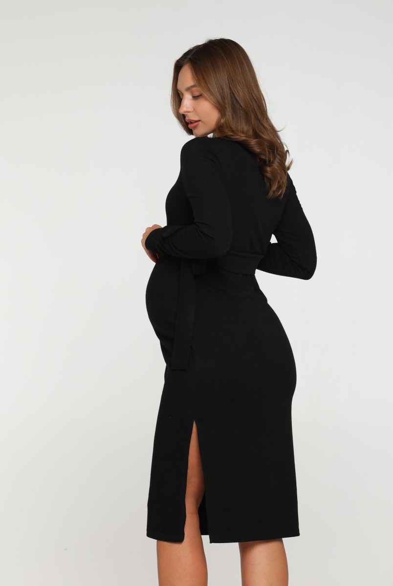 Платье Baku черный для беременных