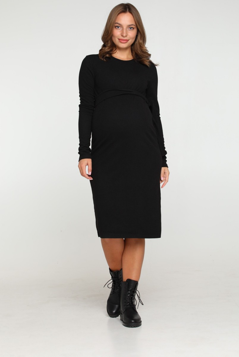 Сукня Baku чорний для вагітних