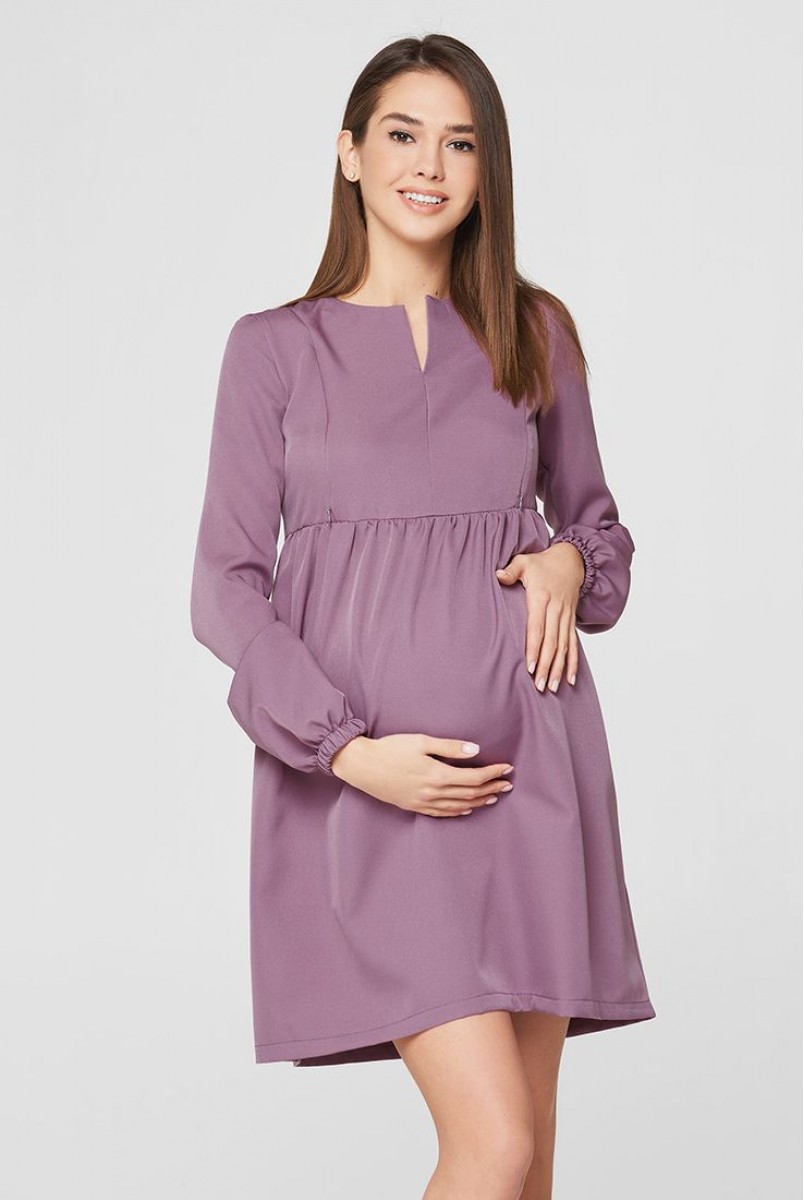 Сукня Genoa бузковий для вагітних і годування