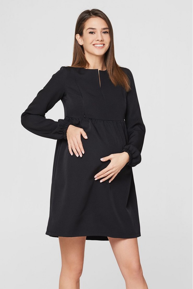 Платье Genoa черный для беременных и кормления