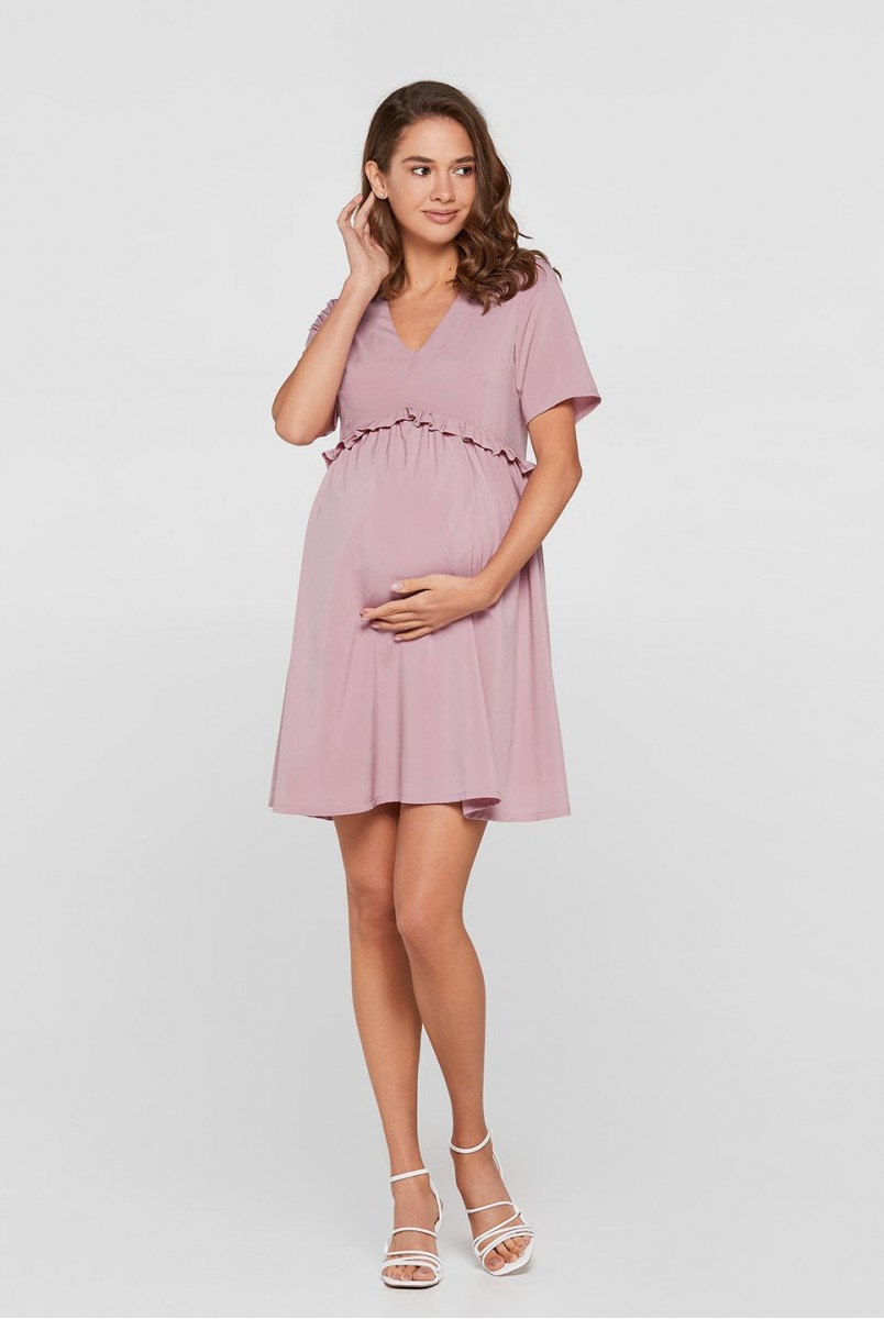 Сукня San-Paulu для вагітних пудровий