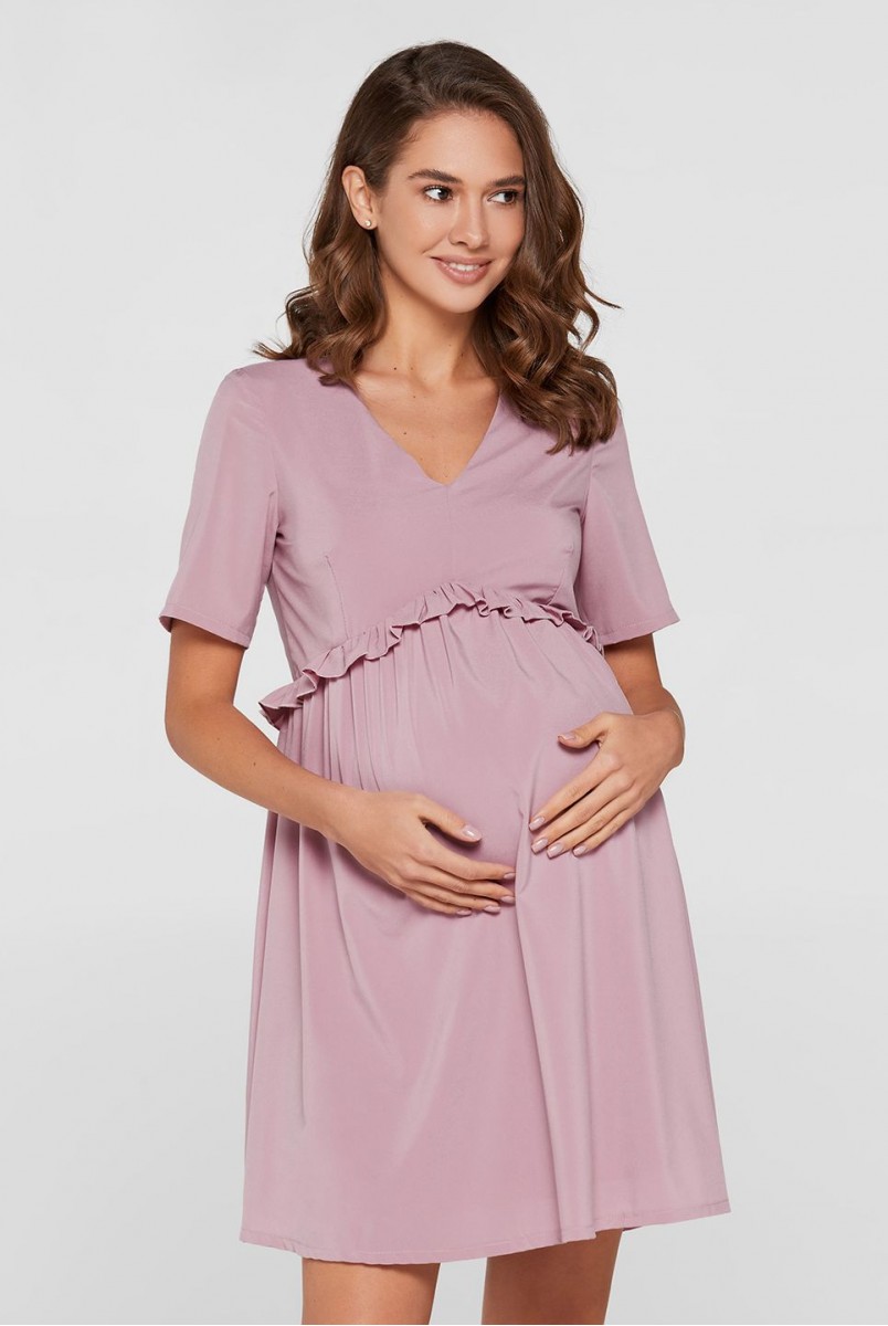 Сукня San-Paulu для вагітних пудровий
