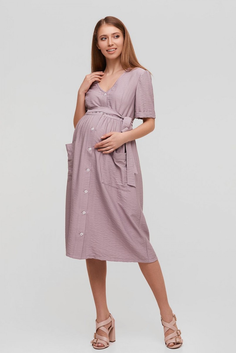 Сукня Lima бузковий для вагітних і годування