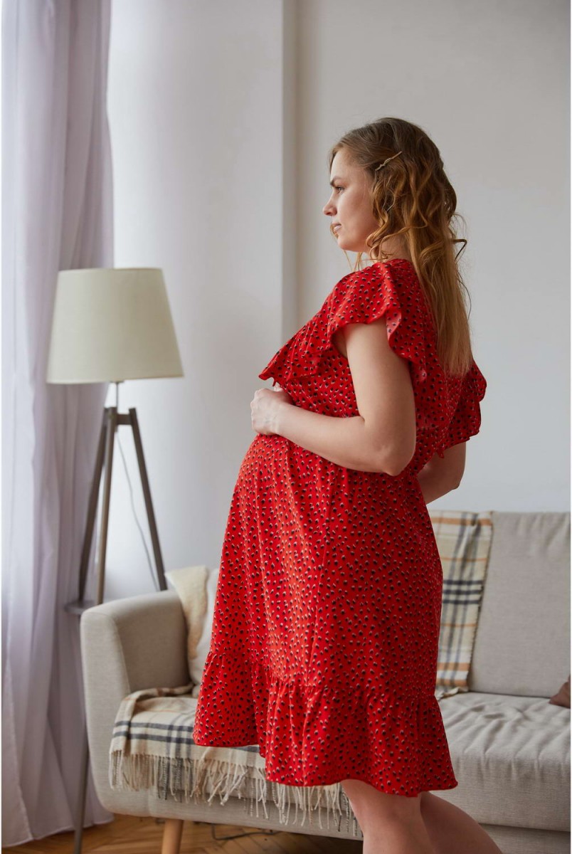 Сукня Montana Червоний Для вагітних